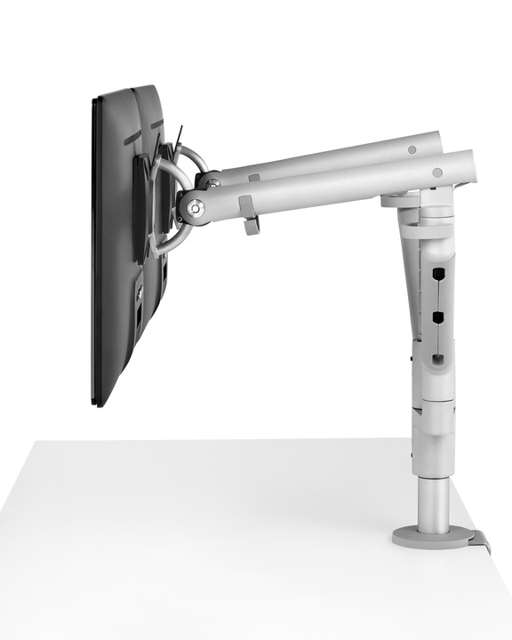 Flo Modular Monitor Arms Flo monitor arms, Flo ergonomic monitor support, Herman Miller monitor arms