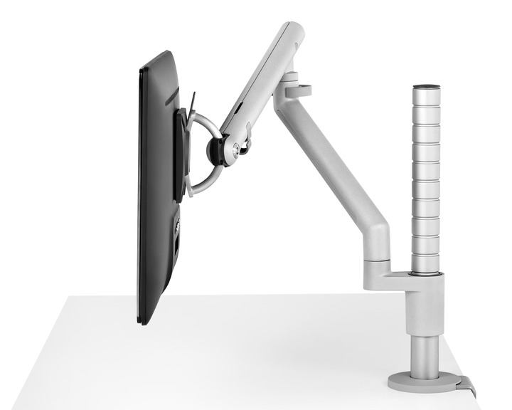 Flo Modular Monitor Arms Flo monitor arms, Flo ergonomic monitor support, Herman Miller monitor arms