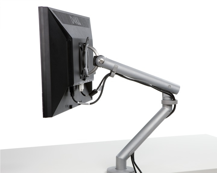 Flo monitor arms, Flo ergonomic monitor support, Herman Miller monitor arms
