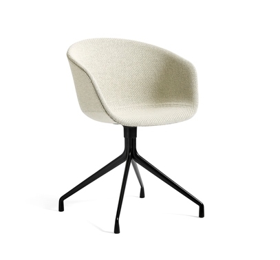 AAC 21 upholstered in Coda 100 on Black base About A Chair 21 designed by Hee Welling for HAY, AAC21 HAY