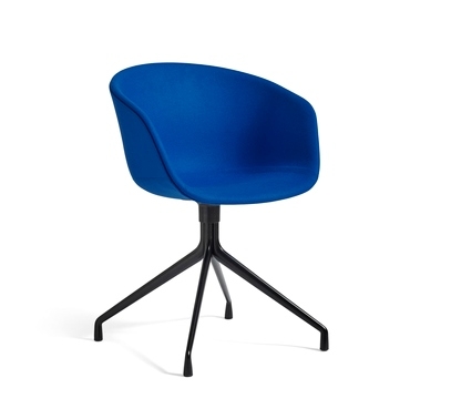 AAC 21 Upholstered in Divina 756 on Black base About A Chair 21 designed by Hee Welling for HAY, AAC21 HAY