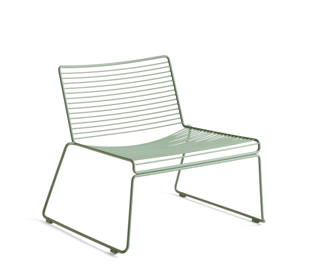 Hee Lounge in Fall Green Hee Lounge designed by Hee Welling for HAY, HAY outdoor lounge, Hee collection by Hee Welling HAY