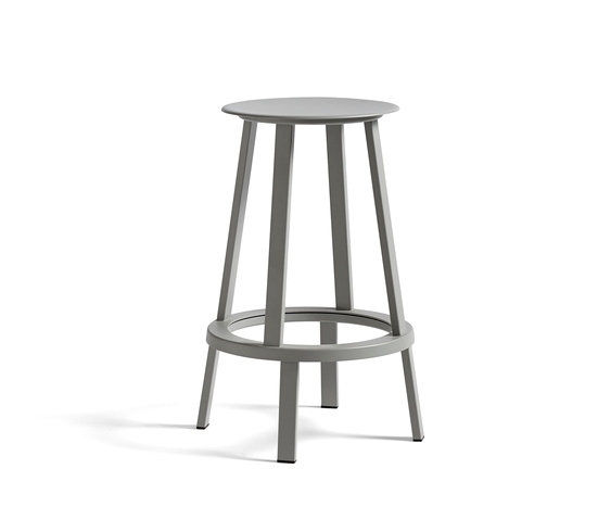 Revolver Bar Stool 650mmH in Sky Grey Revolver Bar Stool designed by Leon Ransmeier for HAY, HAY Revolver Bar stool