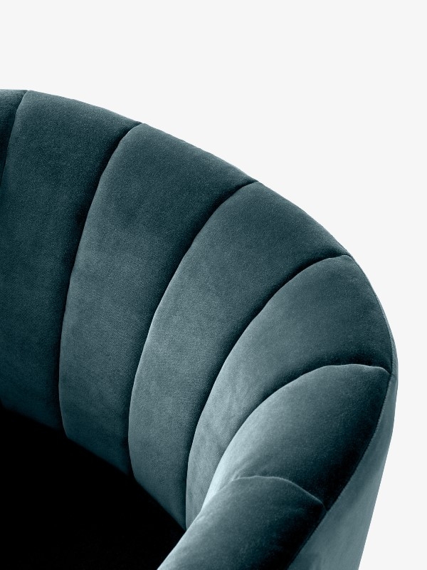 Loafer SC23 chair in Velvet Twilight Loafer SC23 lounge chair designed by Space Copenhagen for &Tradition, &Tradition Loafer single seater designed by Space Copenhagen, Loafer easy chair SC23
