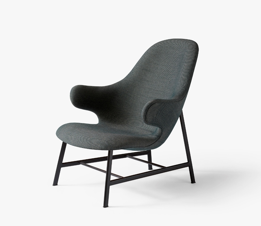 Catch JH13 Lounge in Grey Catch Lounge designed by Jaime Hayon for &Tradition, Catch Lounge Chair JH &Tradition