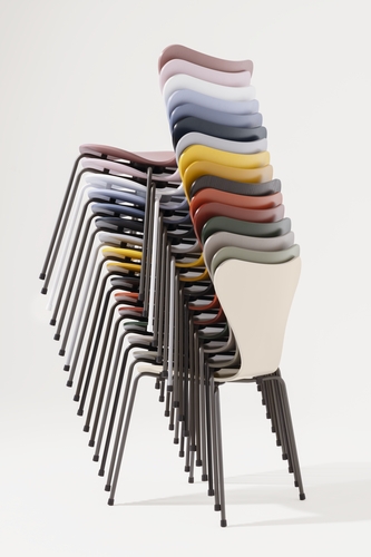 Series 7 New Colours 2020 Series 7 designed by Arne Jacobsen fritz hansen, Series 7 new colours 2020