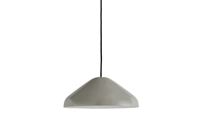 Pao Steel Pendant 350 cool grey Pao Pendant light designed by Naoto Fukusawa for HAY, HAY Pao Steel pendant light, Hay Steel pendant light