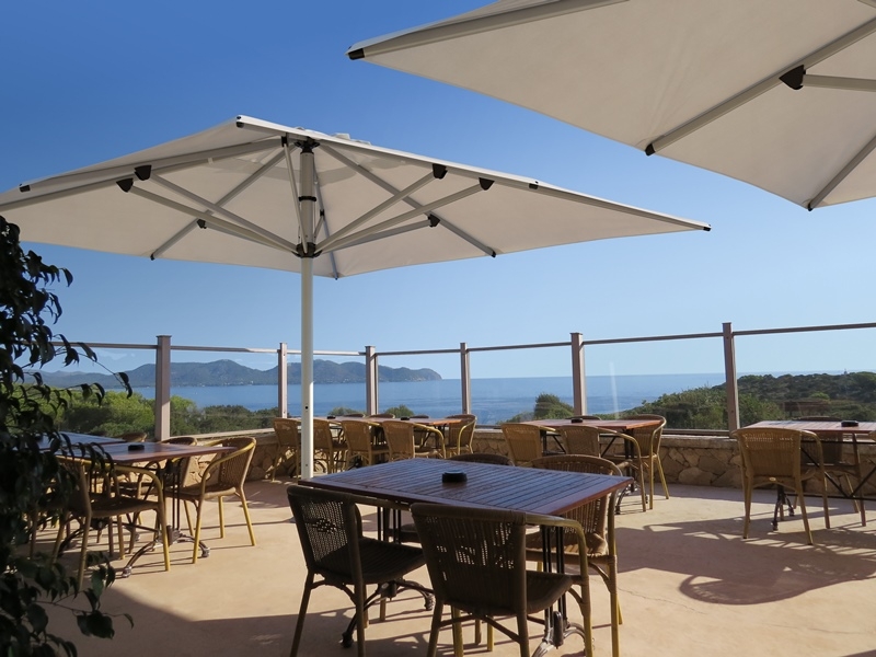 SU10 - Commercial Centre Pole Umbrella Shadowspec, Outdoor Umbrella, Commercial Centre Pole Umbrella