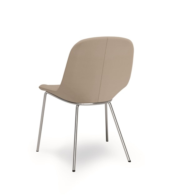 Sheru Chair on pipe legs Sheru chair designed by EOOS for Walter Knoll, Walter Knoll Sheru dining chair, Sheru dining chair by EOOS for Walter Knoll