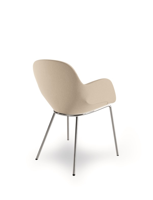 Sheru Chair on pipe legs Sheru chair designed by EOOS for Walter Knoll, Walter Knoll Sheru dining chair, Sheru dining chair by EOOS for Walter Knoll