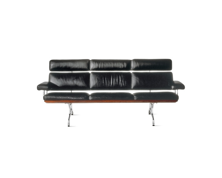 Eames Sofa designed by Charles and Ray Eames for Herman Miller, Herman Miller Eames Sofa