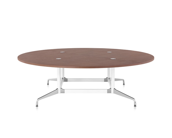 Eames Table with Segmented Base designed by Ray and Charles Ray for Herman Miller, Herman Miller Eames Segmented Table