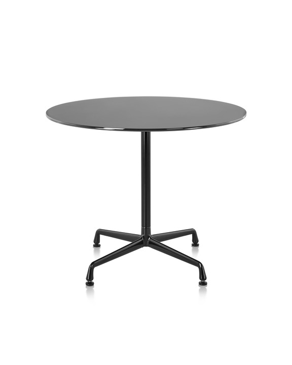 Eames Table with Universal Base designed by Ray and Charles Ray for Herman Miller, Herman Miller Eames Universal Table