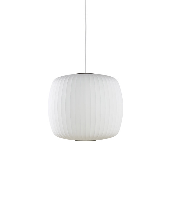 Nelson Roll Bubble Pendant Nelson Bubble Lamp designed by George Nelson, Herman Miller Nelson Bubble Lamp