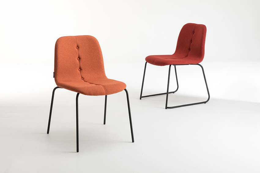 Tiller Slim Upholstered Tiller Slim chair by Didier, Didier dining chair, Ross Didier Tiller Chair,