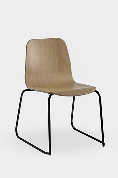 Tiller slim_sled_clear Tiller Slim chair by Didier, Didier dining chair, Ross Didier Tiller Chair,