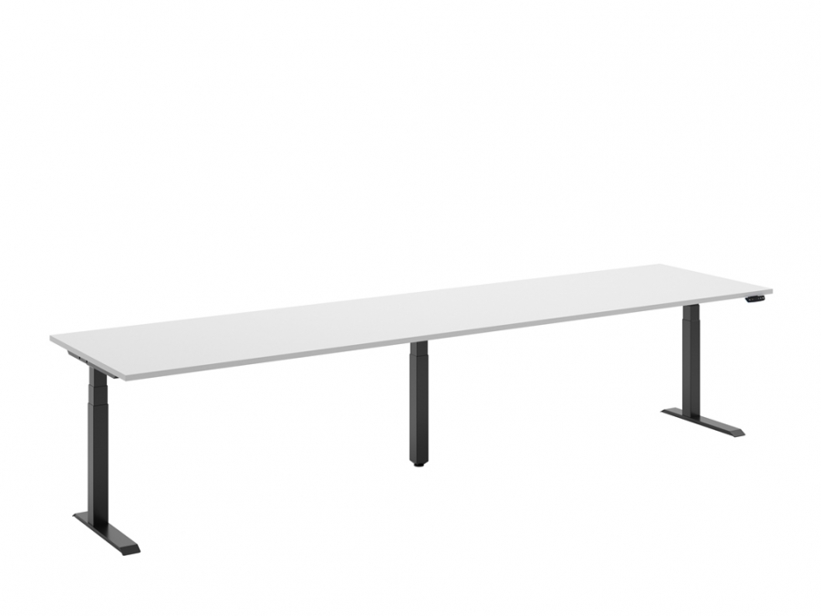 Elevar Vision Electric Adjustable workstation, Elevar adjustable workstation, Sit to stand workstation with electric adjustment 