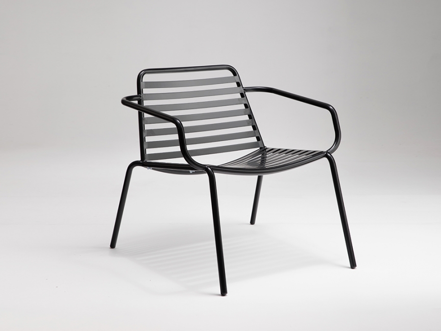 Bombala Out Armchair - Black Bombala Out Armchair by Didier
