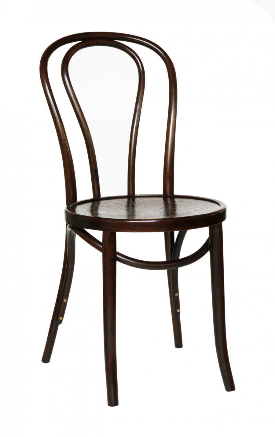 No.18 Thonet Classic embossed with Dark Oak finish No. 18 Thonet dining chair designed by Michael Thonet, Thonet classic dining chair