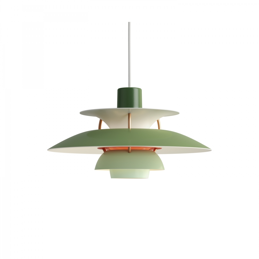 PH5 Mini Hues of Green PH5 Mini Hues of Green pendant light by Louis Poulsen