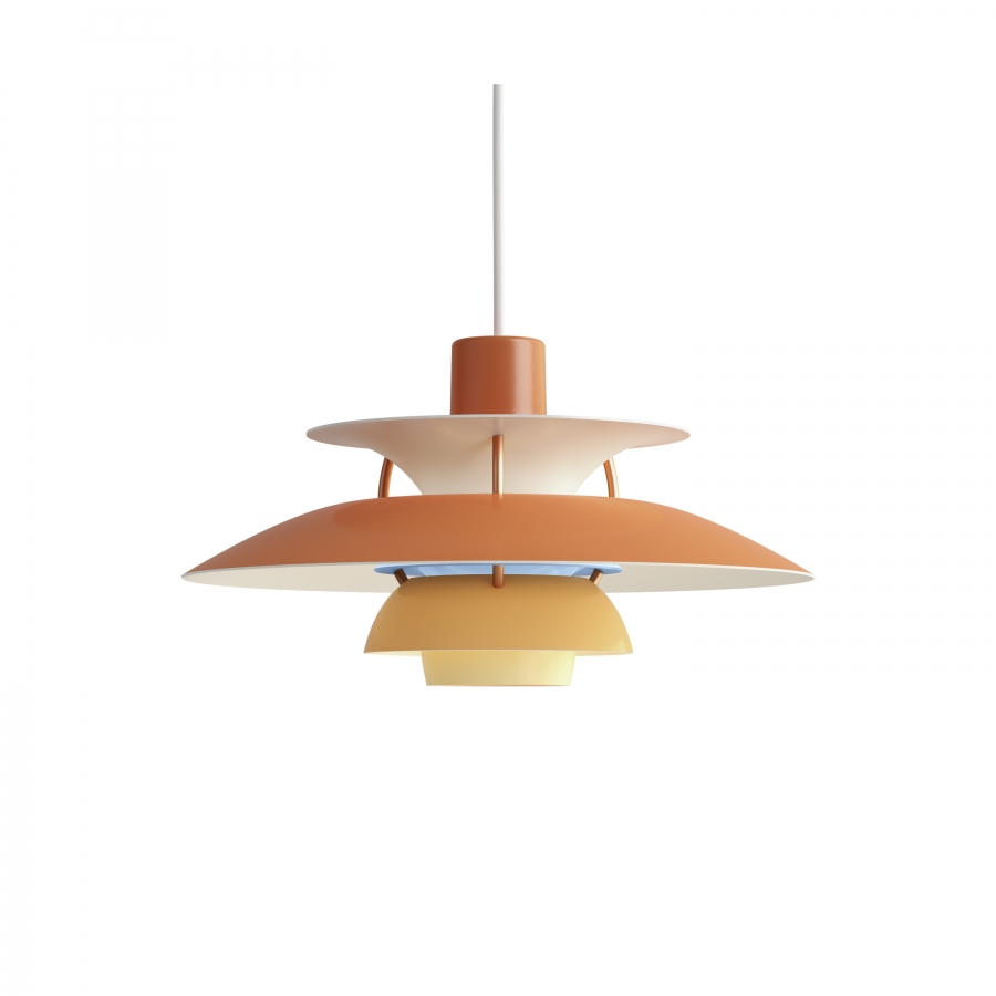 PH5 Mini Hues of Orange PH5 Mini Hues of Orange pendant light by Louis Poulsen