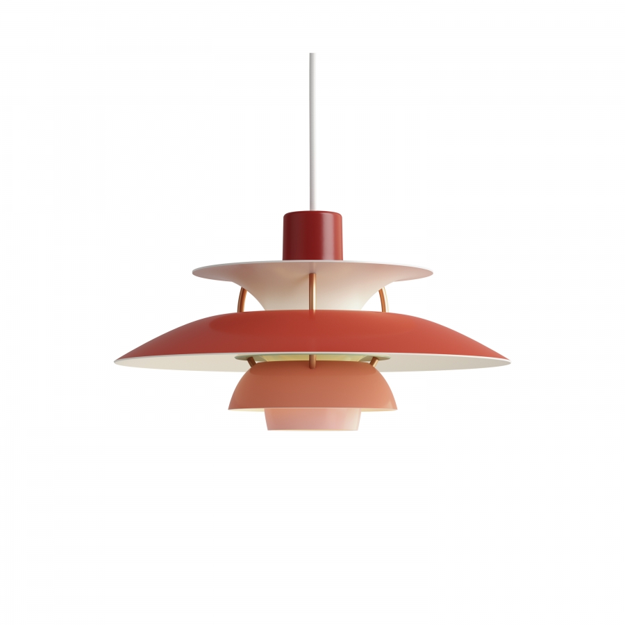 PH5 Mini Hues of Red PH5 Mini Hues of Red pendant light by Louis Poulsen