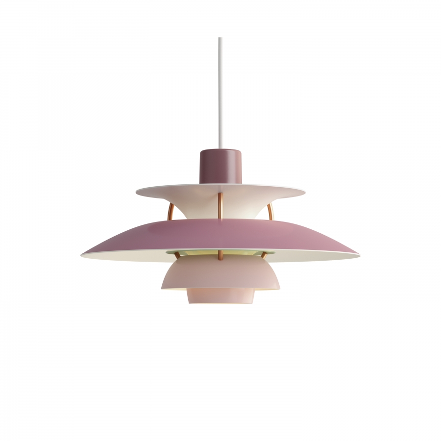 PH5 Mini Hues of Rose PH5 Mini Hues of Rose pendant light by Louis Poulsen
