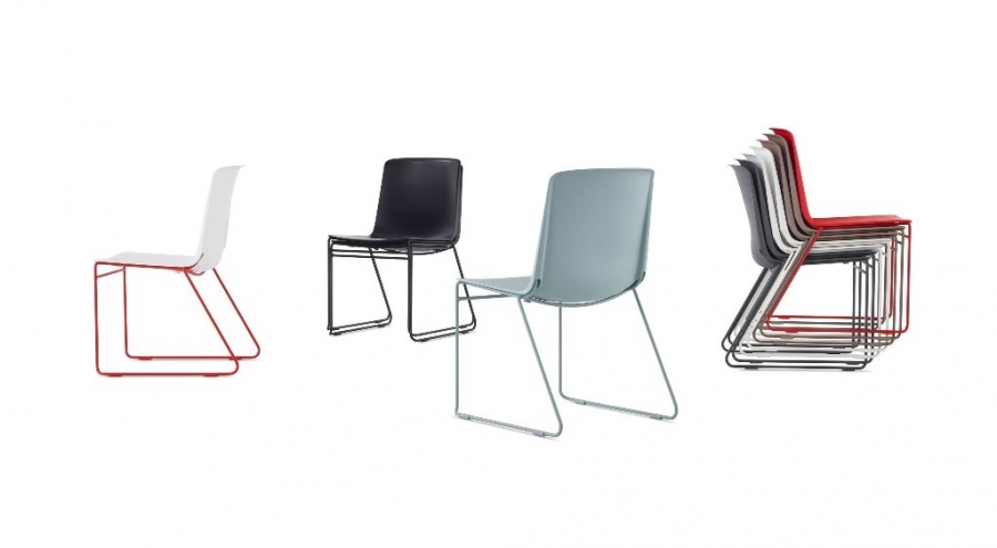 Pronta Stacking Chair by Herman Miller