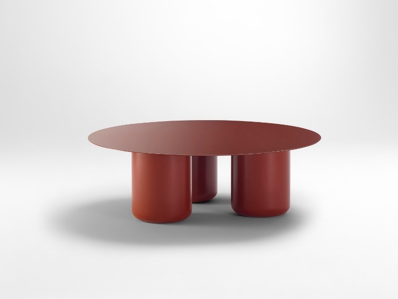 Sequence Round Table - Headland Red Sequence Round Table by Cocoflip