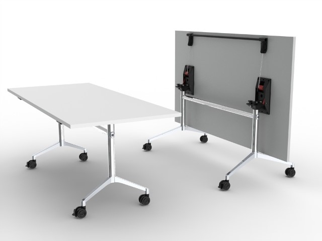 U.R Folding Table Aluminium U.R Folding Table by Thinking Works