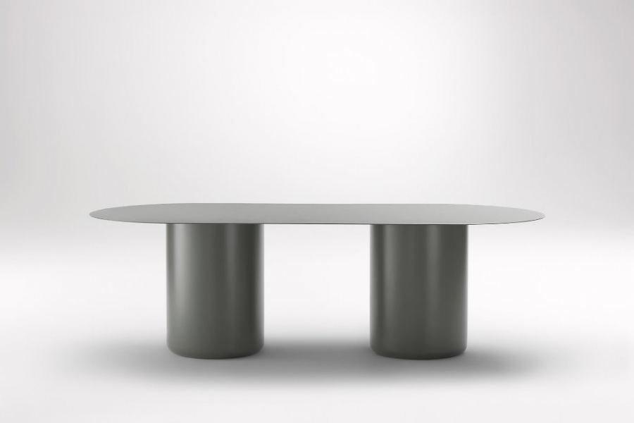 Sequence Oval Dining Table - Woodland Grey Sequence Oval Dining Table by Cocoflip