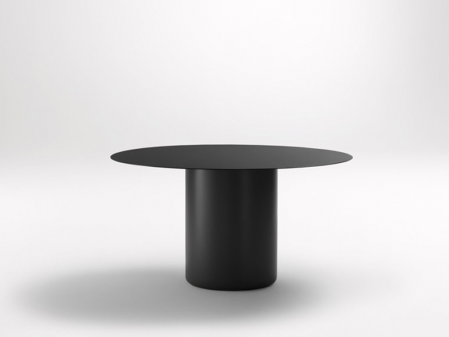 Sequence Round Dining Table - Black Sequence Round Dining Table by Cocoflip