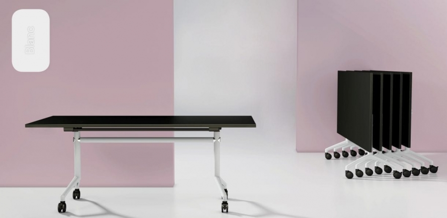 I.AM Folding meeting table by Thinking Works