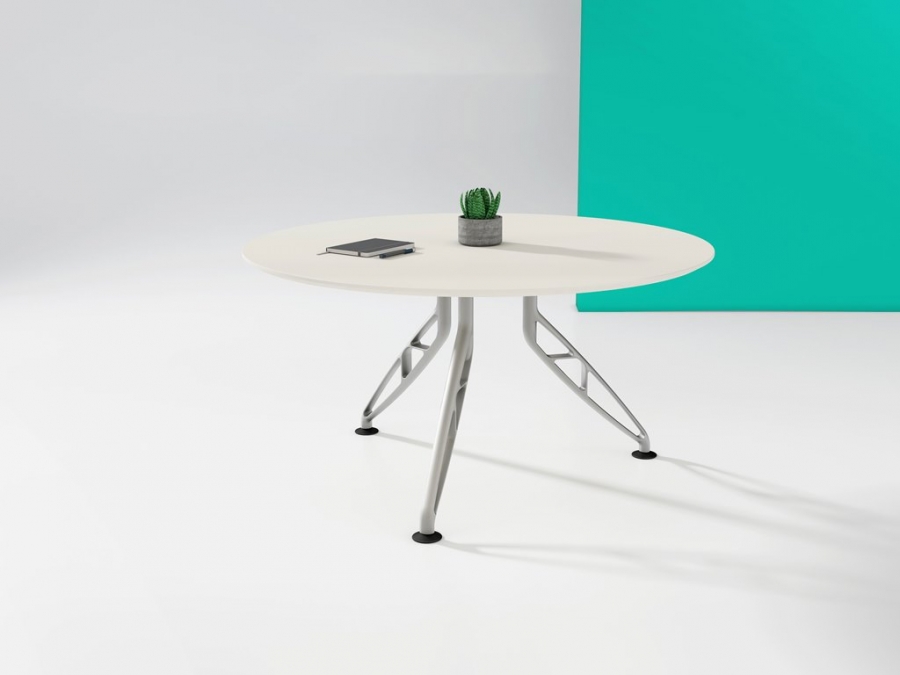 Trapeze Table Trapeze Meeting Table by Thinking Works