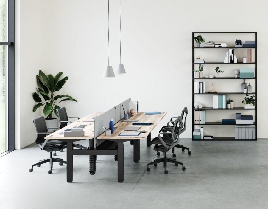 Ratio Workstation and Cosm Chairs by Herman Miller Ratio Workstation by Herman Miller, Ratio workstation available at designcraft Canberra