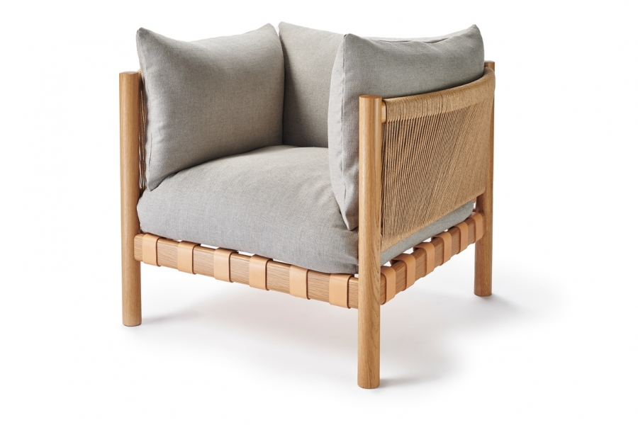 Harbour Armchair Harbour Armchair designed by Adam Goodrum for NAU