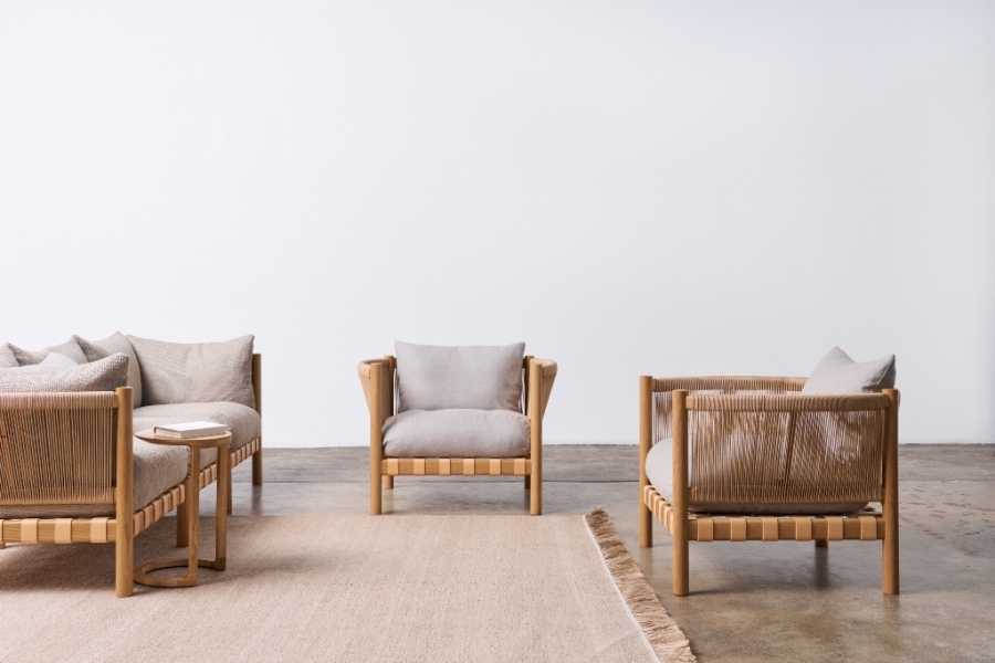 Harbour Sofa & Armchair Harbour Sofa designed by Adam Goodrum for NAU