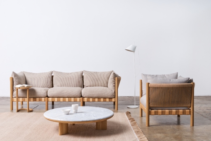 Harbour Sofa & Armchair Harbour Sofa designed by Adam Goodrum for NAU