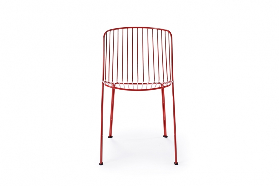 Terrace Dining Chair - Desert Red Terrace Dining chair designed by Adam Cornish for NAU