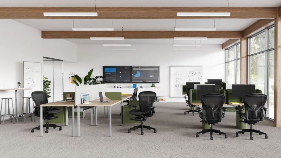 New Aeron Onyx - made with ocean bound plastics New Aeron Onyx by Herman Miller, now made with Ocean Bound Plastics, available from designcraft Canberra