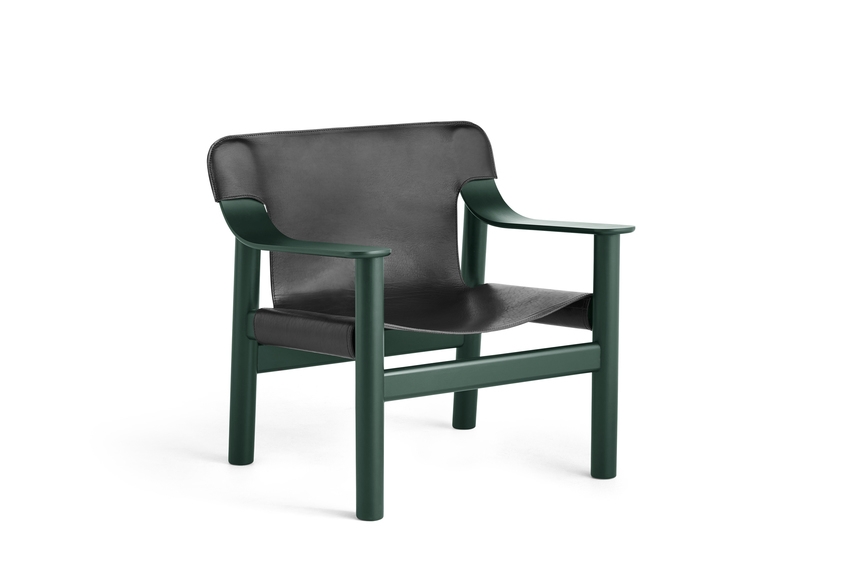 Bernard Chair designed by Shane Schneck for HAY, Bernard leather strap armchair by HAY, available at designcraft Canberra