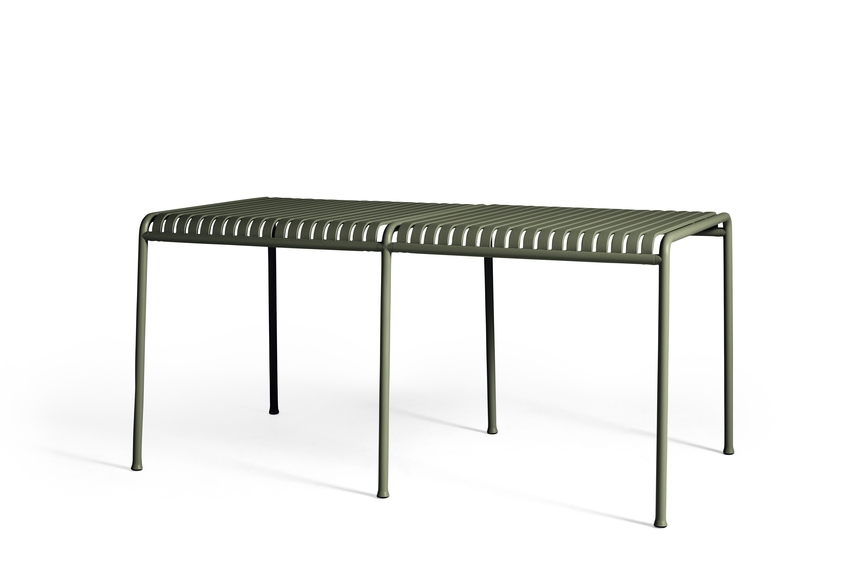 Palissade Table with Middle Leg 825 Olive
