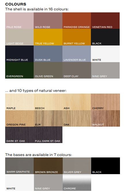 Series 7 designed by Arne Jacobsen Fritz Hansen, Series 7 dining chair, Series 7 Bar Stoo, Series 7 colours, Series 7 Sense of Colours