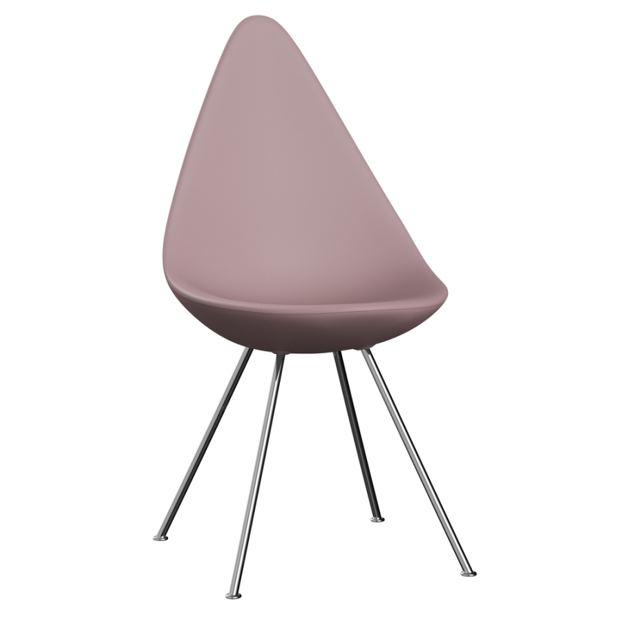 Drop chair Fritz Hansen, Drop Chair designed by Arne Jacobsen, Fritz Hansen Drop Chair new colours 