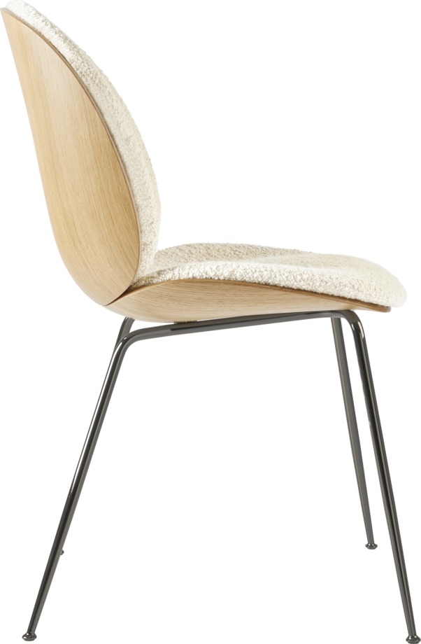Beetle Dining Chair Oak Veneer Karakorum upholstery Conic base