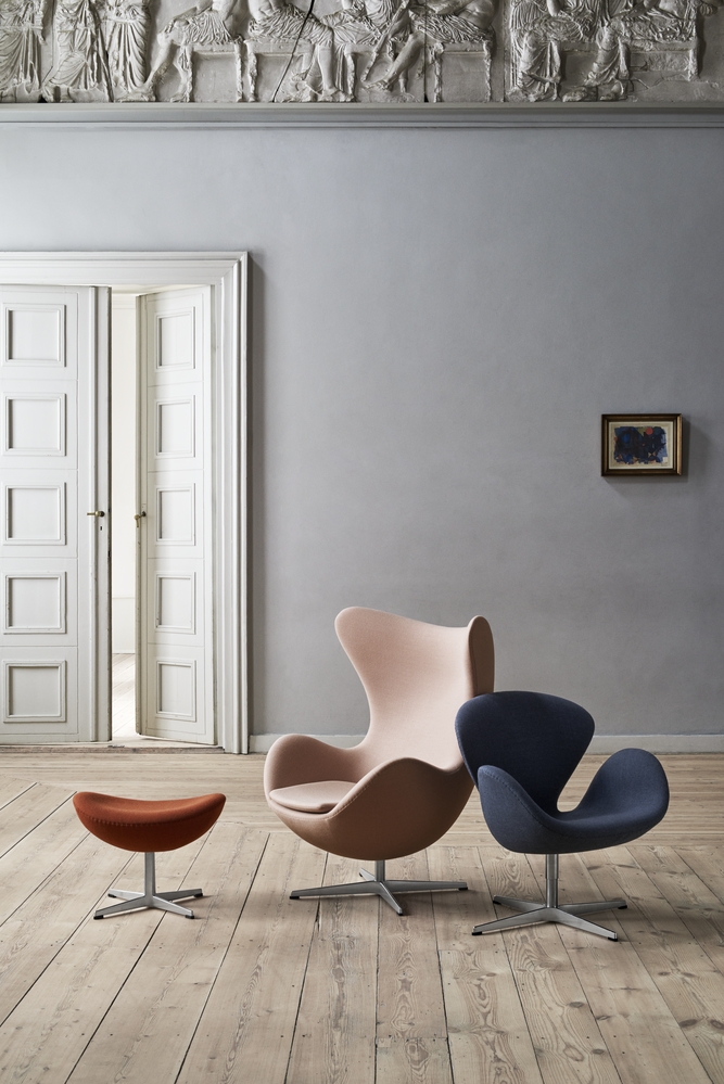 Egg Chair & Footstool & Swan Chair Egg Chair & Footstool & Swan Chair
