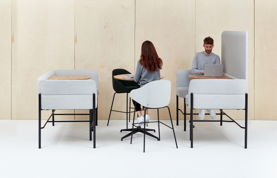 Always Stool by Naughtone, Stool for collaborative spaces, Naughtone commercial furniture 