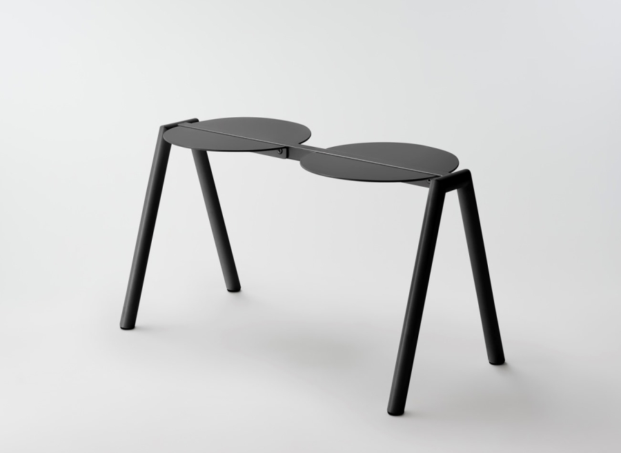 Two Stance designed by Furnished Forever, Stance Stool Furnished Forever