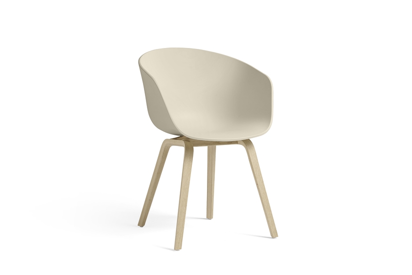 About A Collection Eco Armchair Cream/Oak