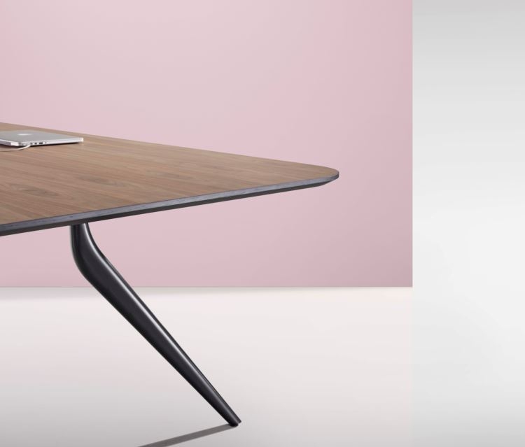 EONA Meeting Table detail EONA Meeting Table by Thinking Works, Everything Old is New Again Table by Thinking Works T
